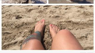 Christie Brimberry feet photo 1