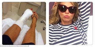 Christie Brinkley feet photo thumbnail