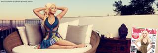 Christina Aguilera feet photo thumbnail