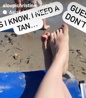 Christina Aloupi feet photo 5