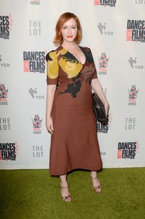 Christina Hendricks feet photo thumbnail