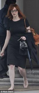 Christina Hendricks feet photo thumbnail