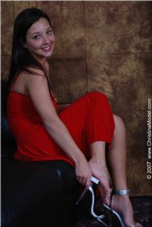 Christina Model feet photo thumbnail