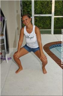 Christina Model feet photo thumbnail