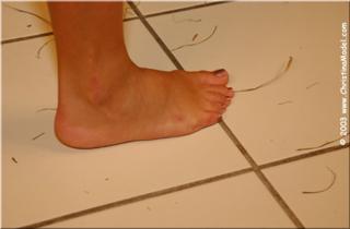 Christina Model feet photo thumbnail