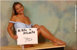 Christina Model feet photo thumbnail