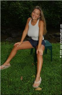 Christina Model feet photo thumbnail