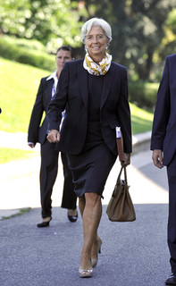 Christine Lagarde feet photo 9