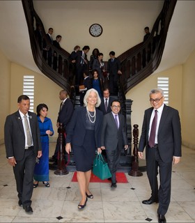 Christine Lagarde feet photo 18