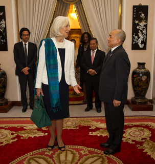 Christine Lagarde feet photo 3