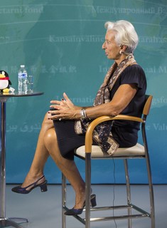 Christine Lagarde feet photo 11