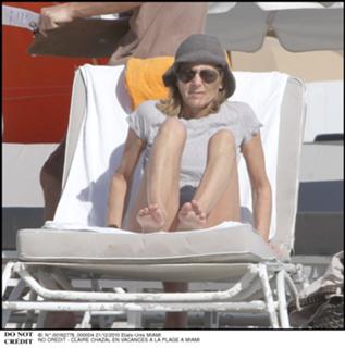Claire Chazal feet photo 1