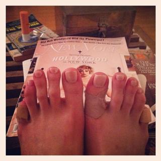 Claire Coffee feet photo thumbnail