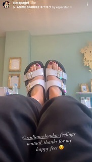 Clara Paget feet photo 5