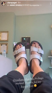Clara Paget feet photo 4