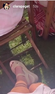 Clara Paget feet photo 6