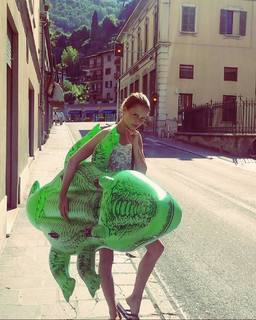 Clara Rugaard feet photo 11
