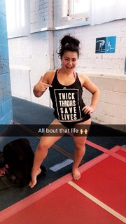 Claudia Fragapane feet photo 8