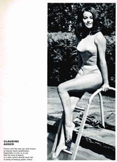 Claudine Auger feet photo 14