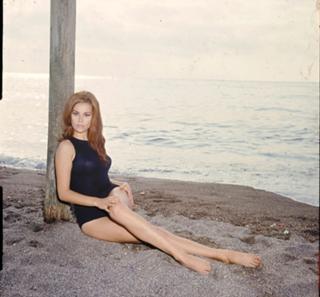 Claudine Auger feet photo 6