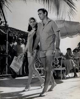 Claudine Auger feet photo 10