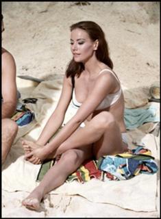 Claudine Auger feet photo 19