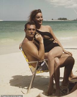 Claudine Auger feet photo 3