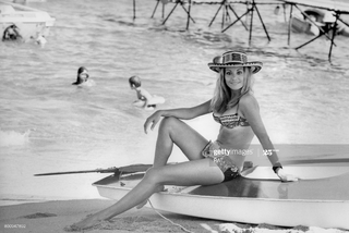 Claudine Auger feet photo 12