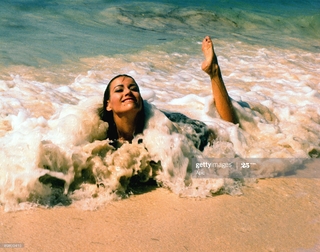 Claudine Auger feet photo 5