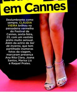 Cláudia Vieira feet photo thumbnail