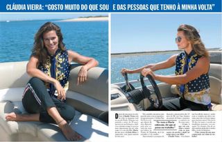 Cláudia Vieira feet photo thumbnail