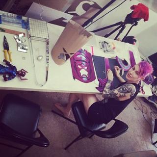 Comic Book Girl 19 feet photo 1