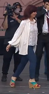 Cristina Fernández de Kirchner feet photo 17