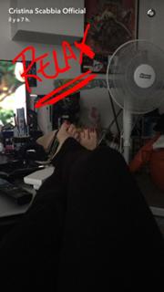 Cristina Scabbia feet photo thumbnail
