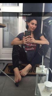 Cristina Scabbia feet photo 2