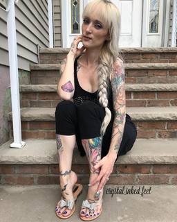 Crystal Inked feet photo thumbnail