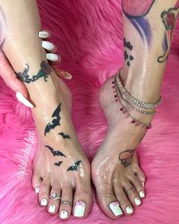 Crystal Inked feet photo thumbnail