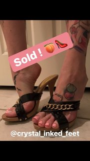 Crystal Inked feet photo thumbnail