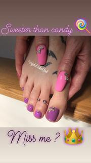 Crystal Inked feet photo thumbnail