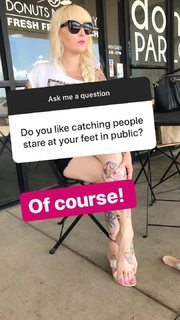 Crystal Inked feet photo thumbnail