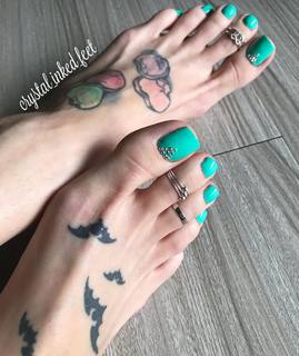 Crystal Inked feet photo thumbnail