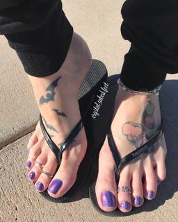 Crystal Inked feet photo thumbnail