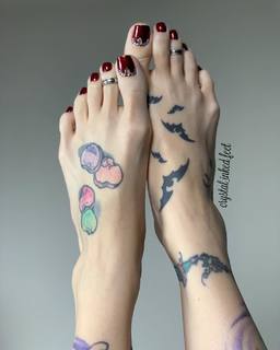 Crystal Inked feet photo thumbnail