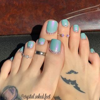 Crystal Inked feet photo thumbnail