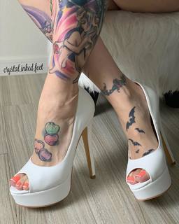 Crystal Inked feet photo thumbnail