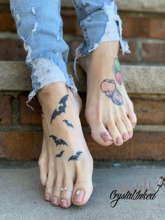 Crystal Inked feet photo thumbnail