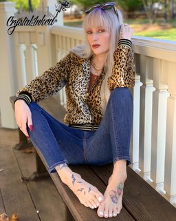 Crystal Inked feet photo thumbnail