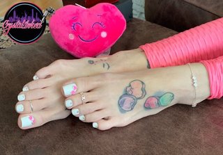 Crystal Inked feet photo thumbnail