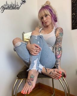 Crystal Inked feet photo thumbnail