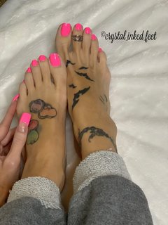 Crystal Inked feet photo thumbnail